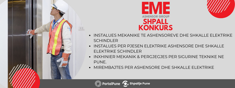 Instalues mekanik të ashensorëve dhe shkallë elektrike Schindler, Instalues për pjesën elektrike ashensorë dhe shkallë elektrike Schindler, Inxhinier mekanik & Përgjegjës për sigurinë teknike në punë, Mirëmbajtës për ashensorë dhe shkallë elektrike